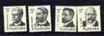 1969 PRIME MINISTERS BOOKLET SINGLES MINT UNHINGED (S415)
