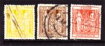 NEW ZEALAND ARMS X 3 TO 4/- USED (lb368)