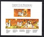 1970 COOK MINI SHEET MINT UNHINGED (S436) 1970 COOK MINI SHEET MINT UNHINGED (S436)