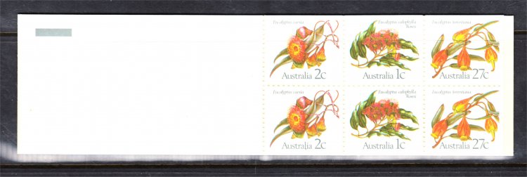 1982 60c EUCALYPTUS BOOKLET MINT UNHINGED (S433) - Click Image to Close