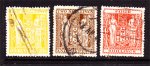 NEW ZEALAND ARMS X 3 TO 4/- USED (lb368) NEW ZEALAND ARMS X 3 TO 4/- USED (lb368)