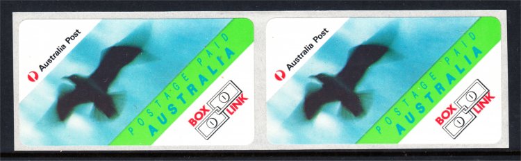 AUSTRALIA POST BOX LINK LABELS X 2 MINT UNHINGED (S387) - Click Image to Close